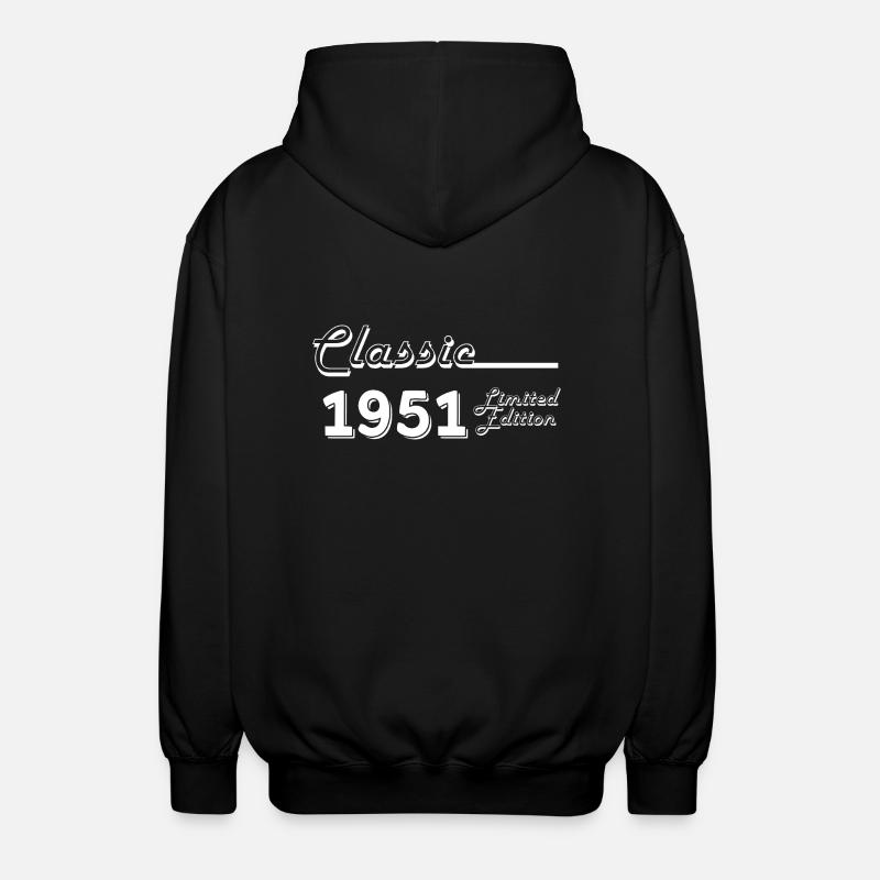 Classic 1951 édition limitée - Veste à capuche unisexe - noir