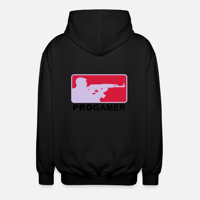progamer_2011_4_3c - Unisex Kapuzenjacke - Schwarz