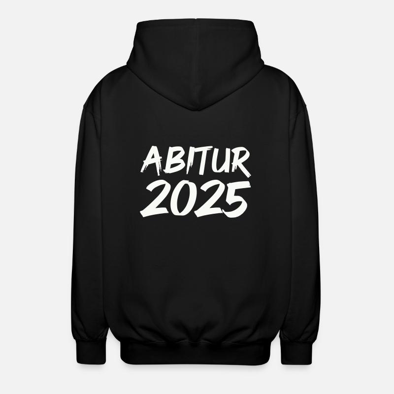Abitur 2025 - Veste à capuche unisexe - noir