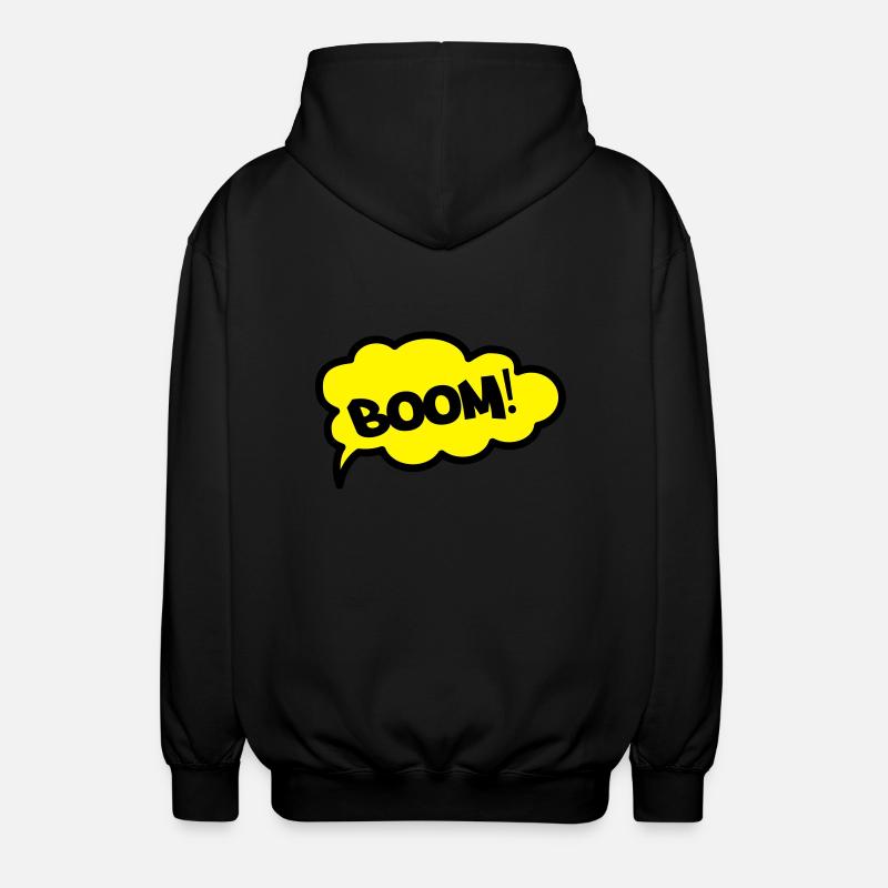 boom2 - Veste à capuche unisexe - noir