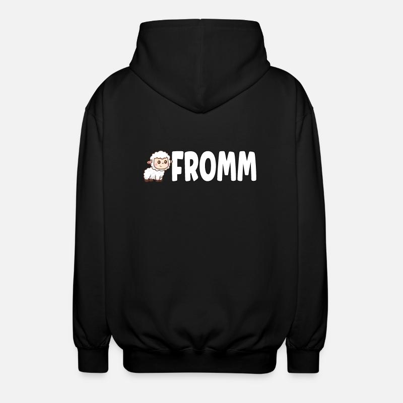 Lammfromm - Vous êtes innocent. TOUJOURS! - Veste à capuche unisexe - noir