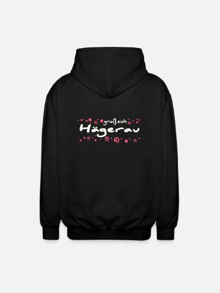 Hägerau Austria Tyrol - Unisex Hooded Jacket - black