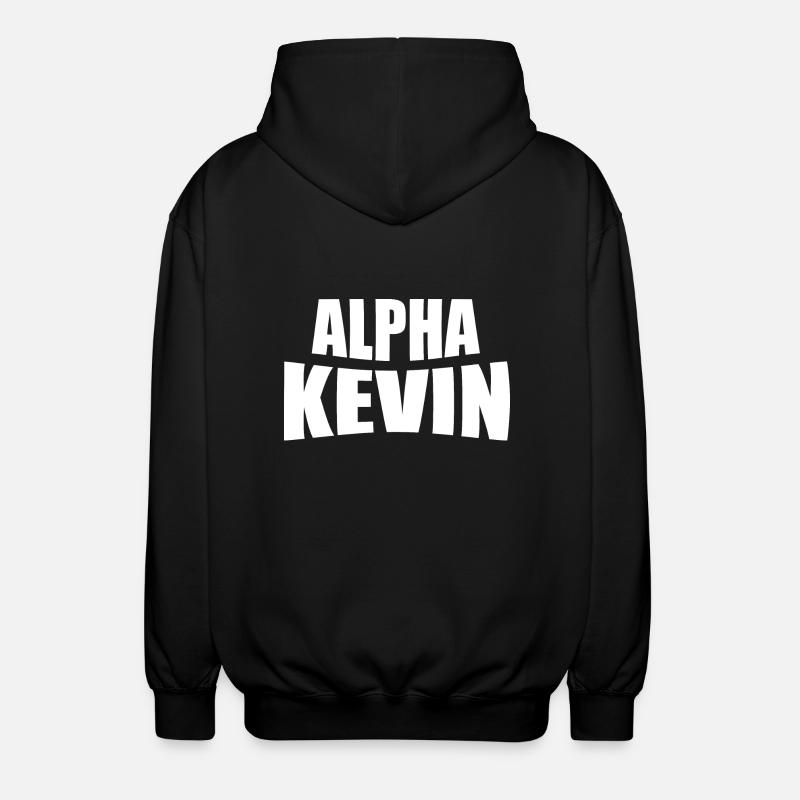 Alpha Kevin - Veste à capuche unisexe - noir
