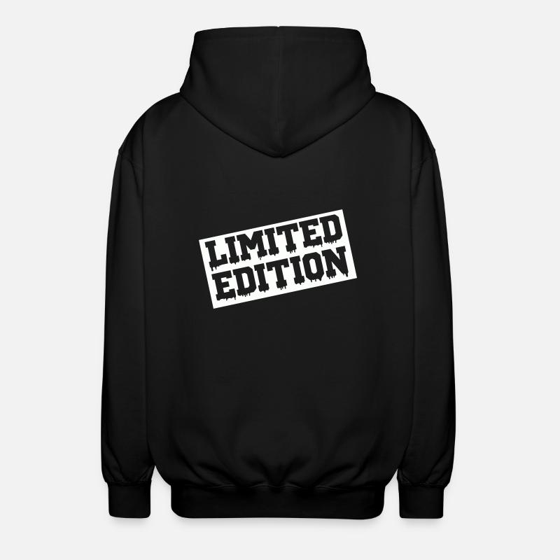 Édition limitée - Veste à capuche unisexe - noir