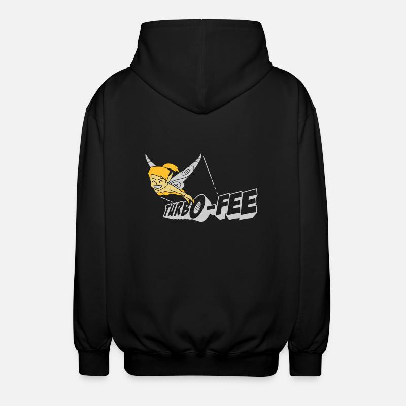 Turbo-Fee - Veste à capuche unisexe - noir