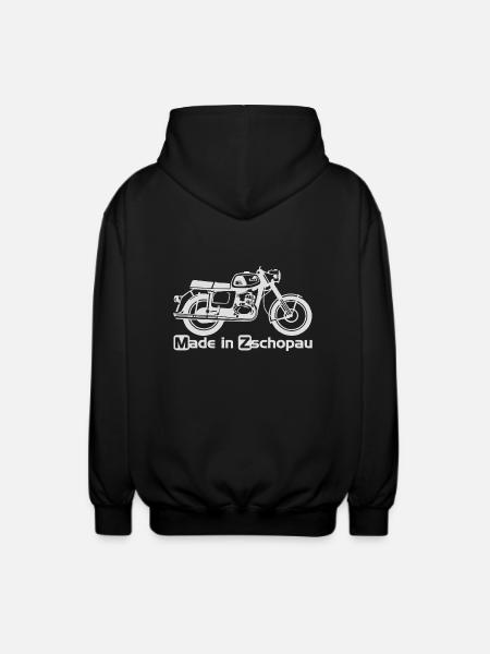 MZ TS 150 - Unisex Kapuzenjacke - Schwarz