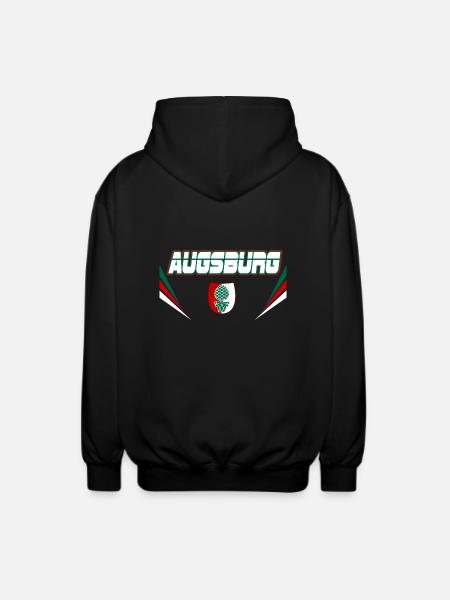 Augsburg - Unisex Kapuzenjacke - Schwarz