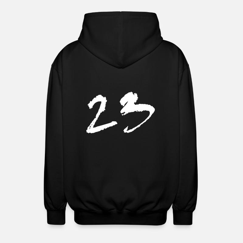 23 tekno - Unisex Kapuzenjacke - Schwarz