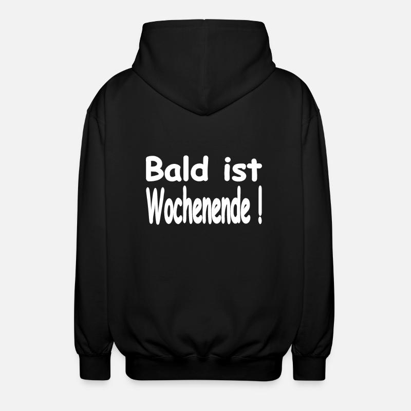 Auto - Unisex Kapuzenjacke - Schwarz