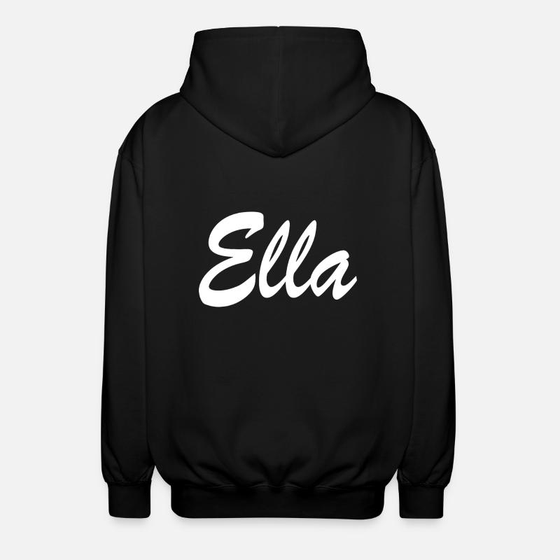 Ella - Veste à capuche unisexe - noir