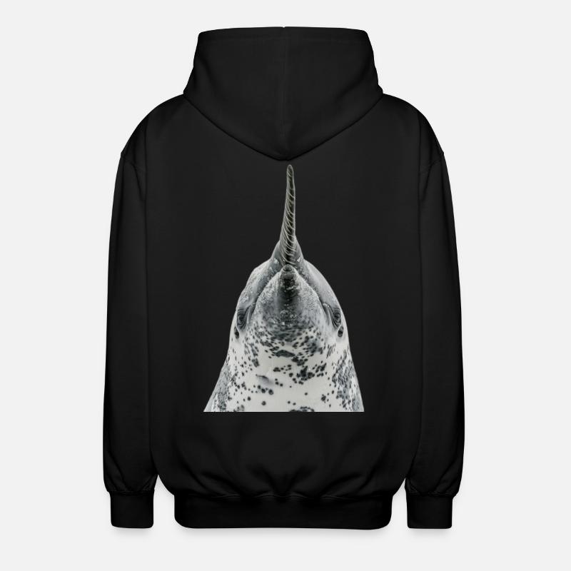 Narval - Veste à capuche unisexe - noir