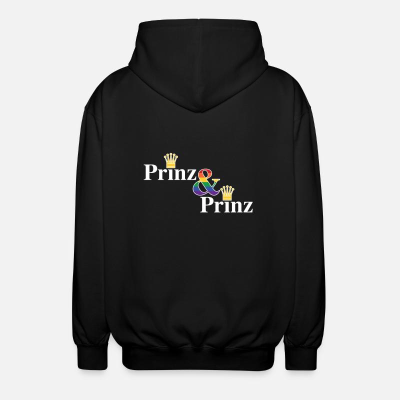 Prince & Prince 2 - Unisex Hooded Jacket - black