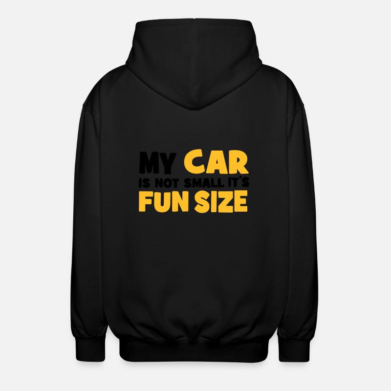 Small car - Veste à capuche unisexe - noir