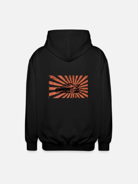 ImprezaRising - Unisex Hooded Jacket - black