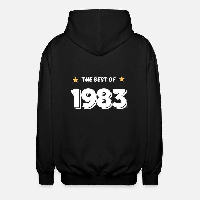 Das Beste von 1983 - Unisex Kapuzenjacke - Schwarz