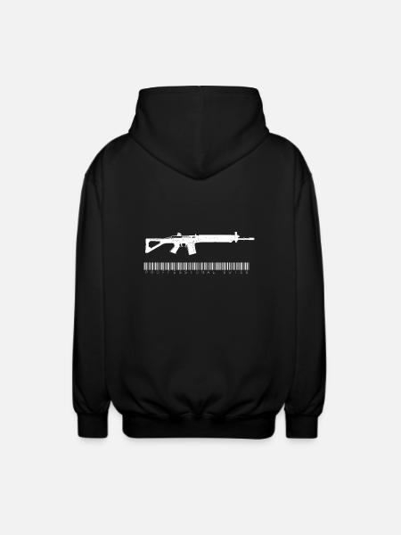 Professional Swiss - Unisex Kapuzenjacke - Schwarz