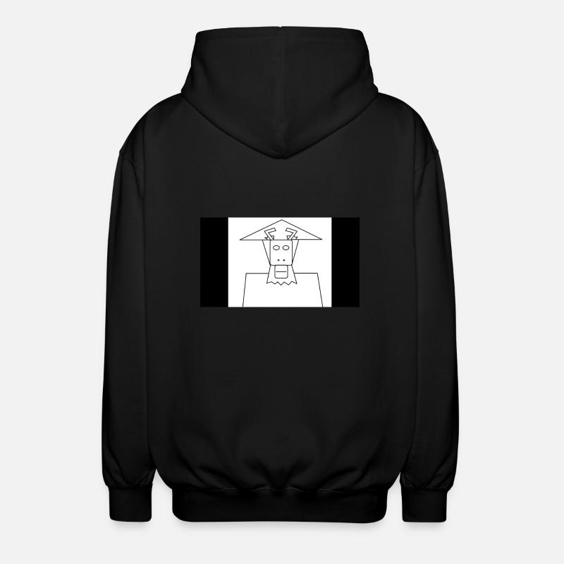 Capture d’écran 4 - Veste à capuche unisexe - noir