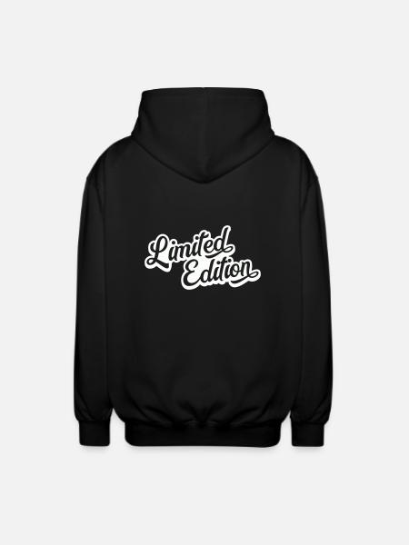 Limited Edition - Unisex Hooded Jacket - black