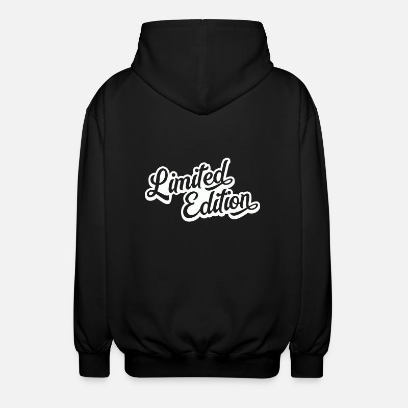 Édition limitée - Veste à capuche unisexe - noir