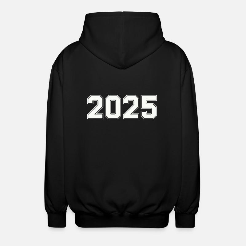 2025 - Veste à capuche unisexe - noir