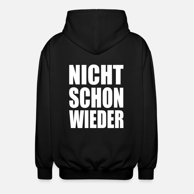 text1054 - Unisex Kapuzenjacke - Schwarz