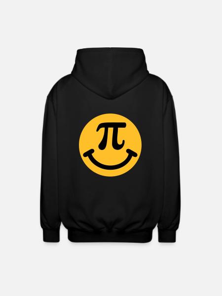 Pi - Unisex Kapuzenjacke - Schwarz