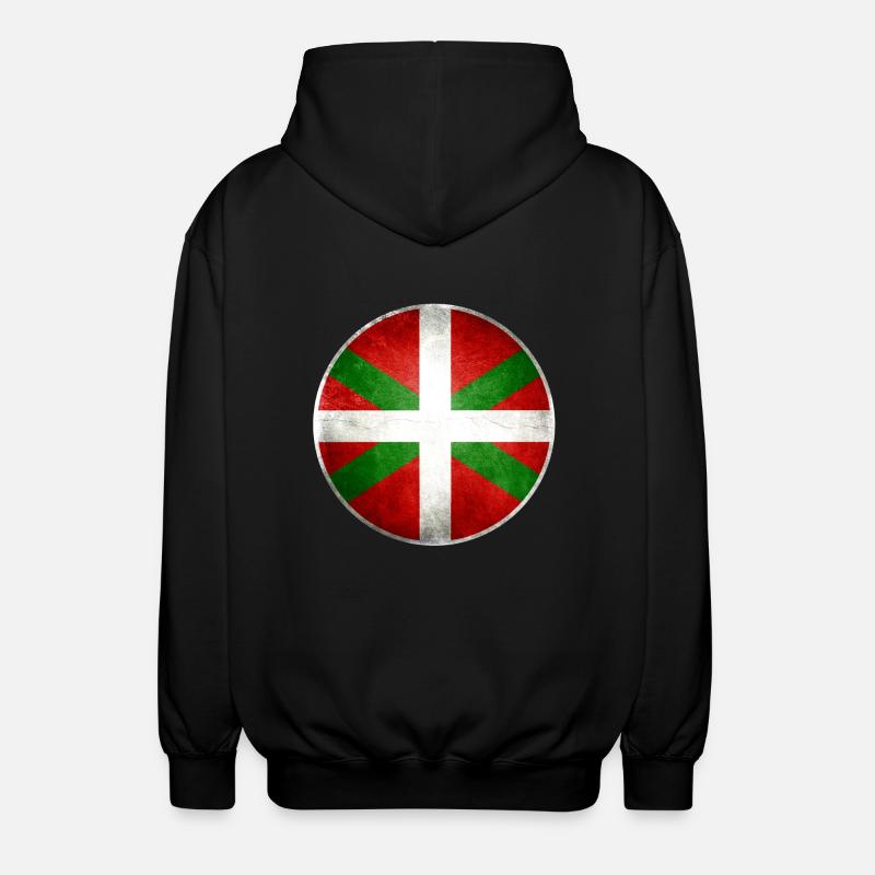 Basque drapeau 2 - Veste à capuche unisexe - noir