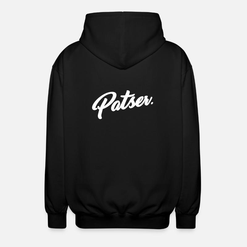 Patser - Veste à capuche unisexe - noir