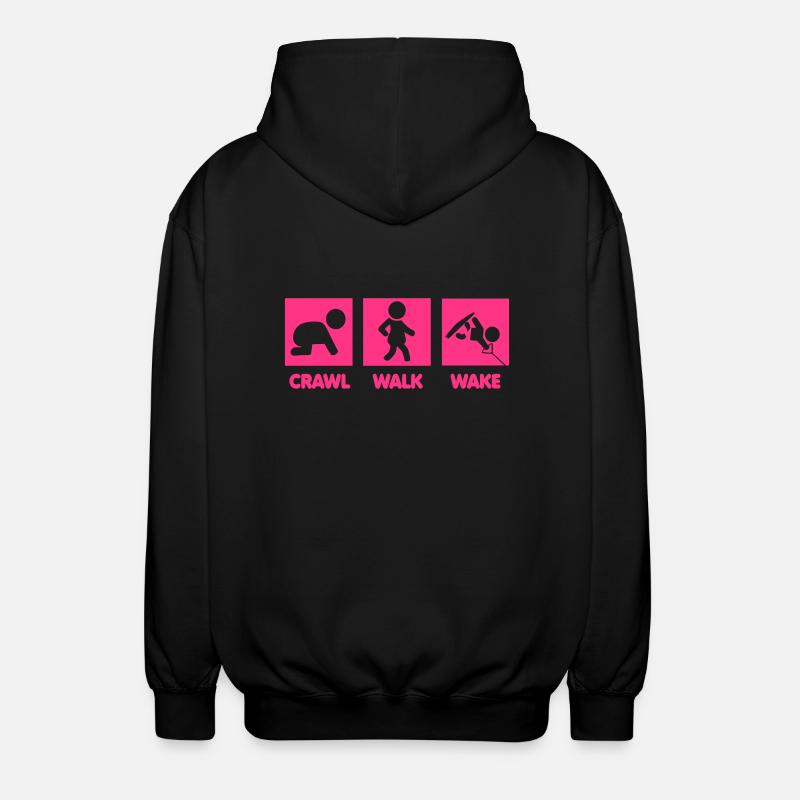 wakeboard bébé - Veste à capuche unisexe - noir