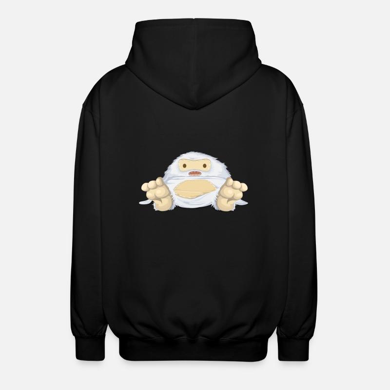 yeti - Veste à capuche unisexe - noir