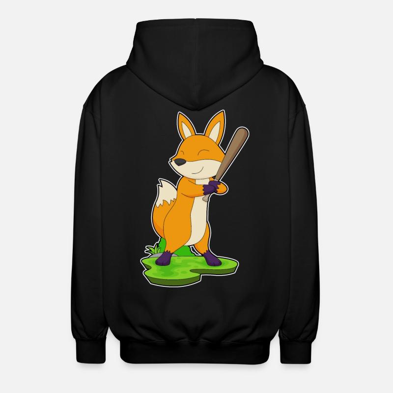 Batte de baseball Fox - Veste à capuche unisexe - noir