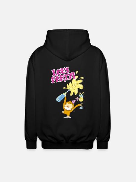 Munga Party - Unisex Hooded Jacket - black