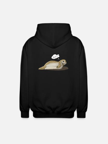 Robbe says what ?! - Unisex Hooded Jacket - black