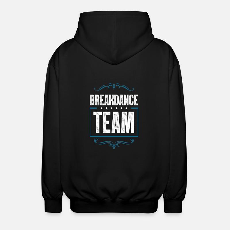 Breakdance Crew - Unisex Hooded Jacket - black