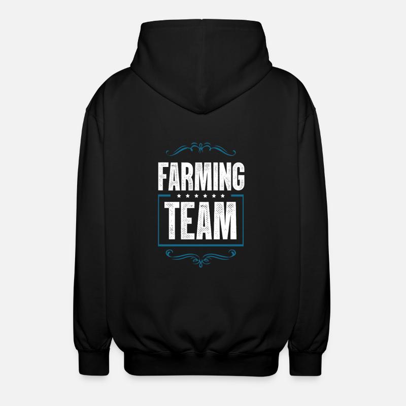 Équipe agricole - Veste à capuche unisexe - noir
