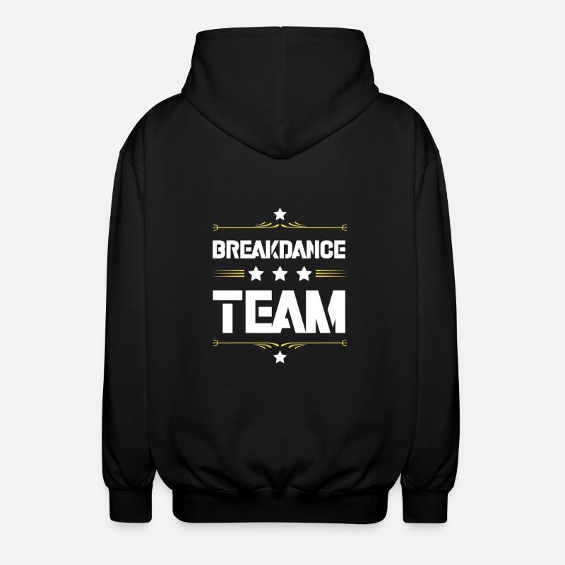 Équipe de breakdance - Veste à capuche unisexe - noir