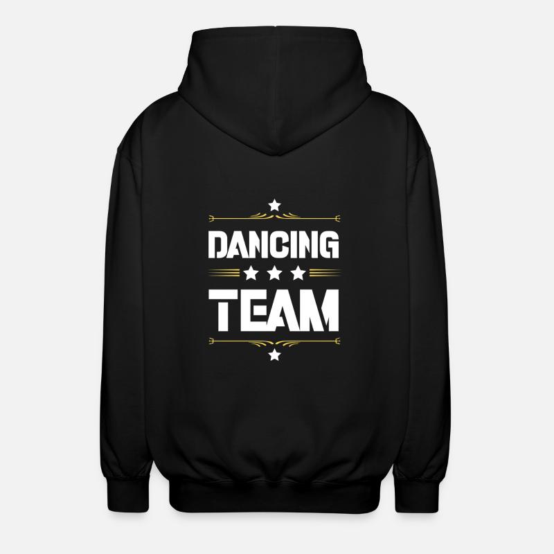Équipe de danse - Veste à capuche unisexe - noir