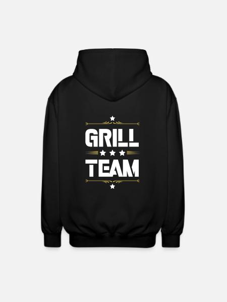 Grill Team - Unisex Hooded Jacket - black