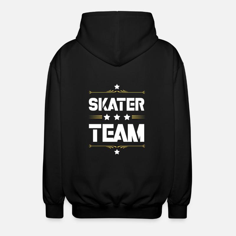 Équipe de patineurs - Veste à capuche unisexe - noir