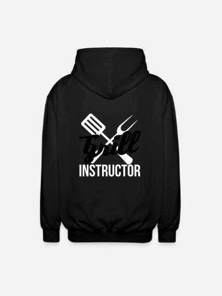 Grill Instructor - Unisex Kapuzenjacke - Schwarz
