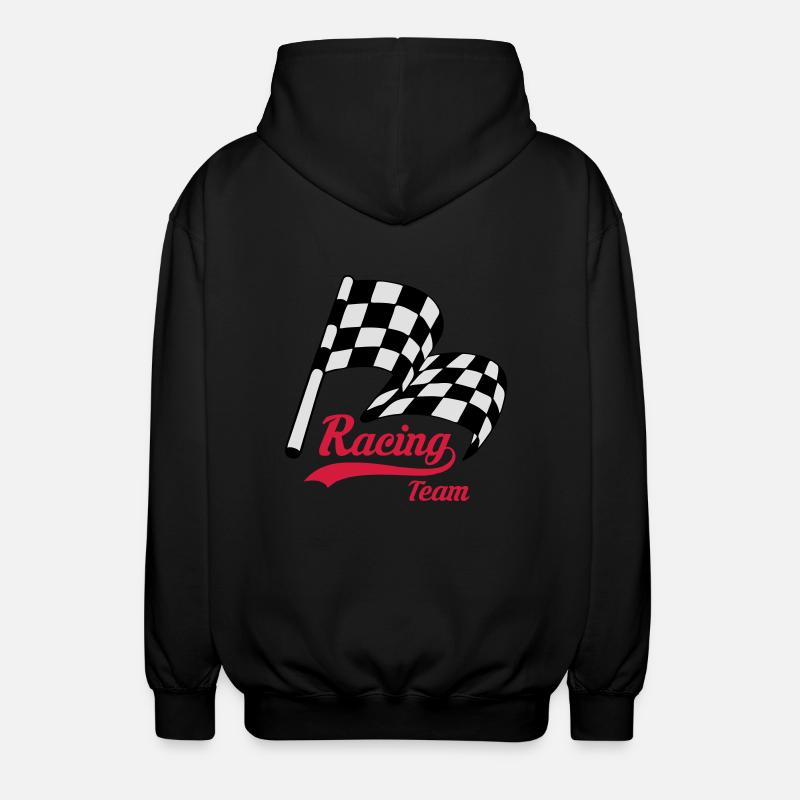Racing Team 06 - Veste à capuche unisexe - noir
