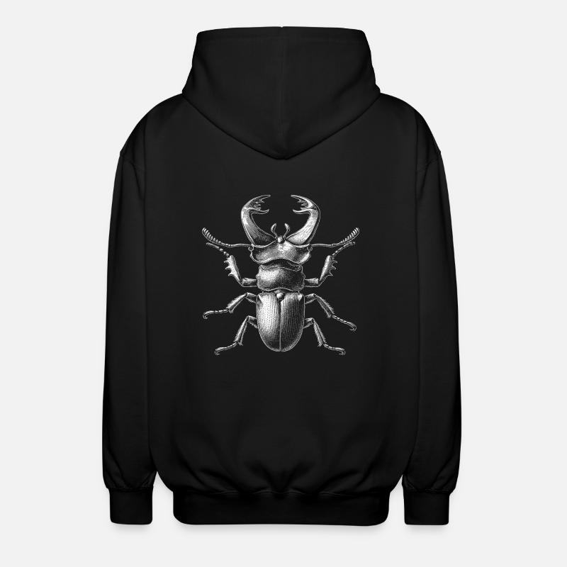 Cerf-volant - Veste à capuche unisexe - noir