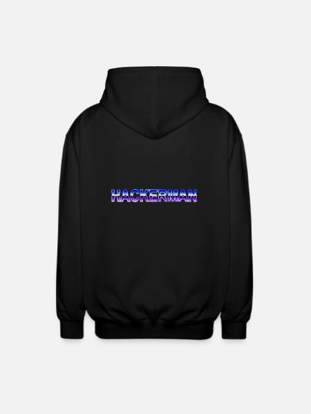 Hackerman - Veste à capuche unisexe - noir