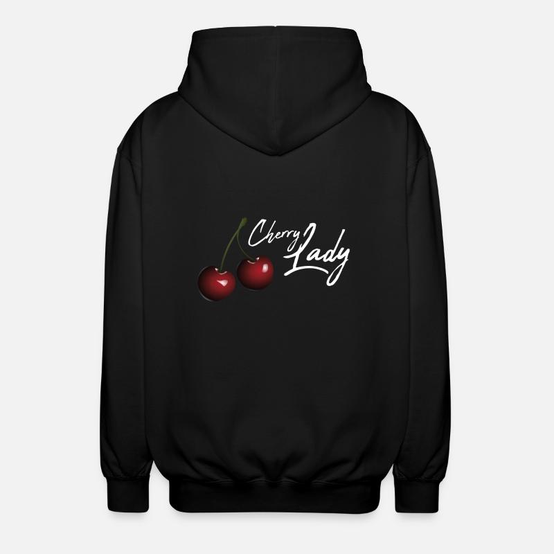 Cerise Lady / idée cadeau - Veste à capuche unisexe - noir
