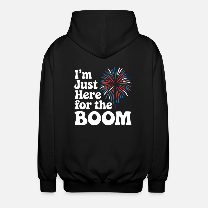 Pyrotechnics Fireworks Pyrotechnics - Unisex Hooded Jacket - black