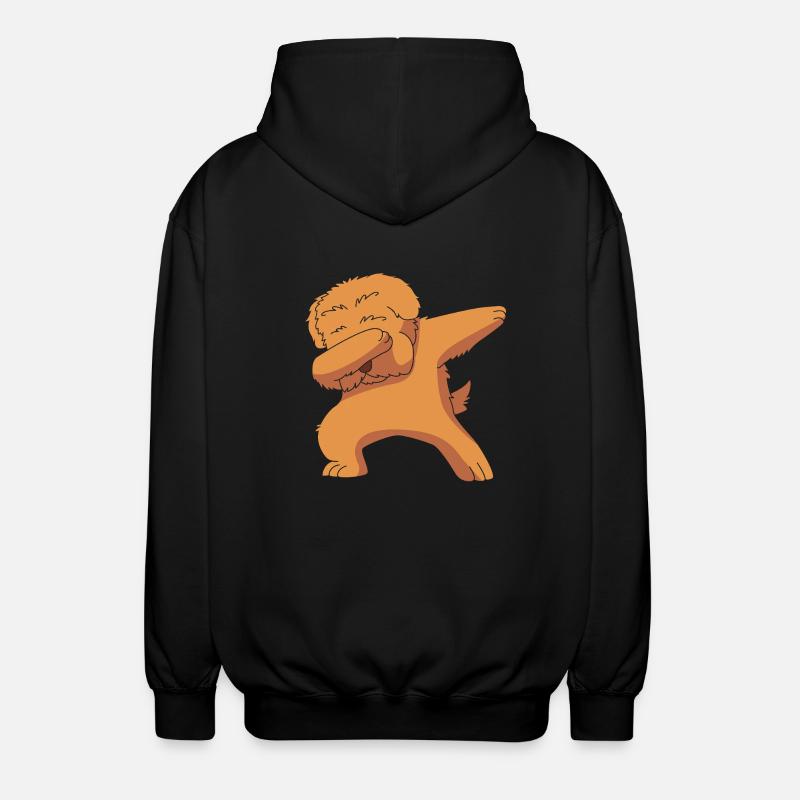 Chow Chow Chien - Veste à capuche unisexe - noir