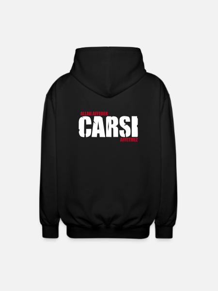 carsi - Unisex Kapuzenjacke - Schwarz