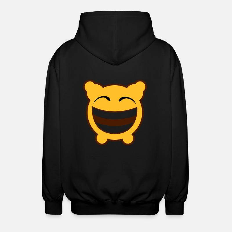 Düster lacht! - Unisex Kapuzenjacke - Schwarz