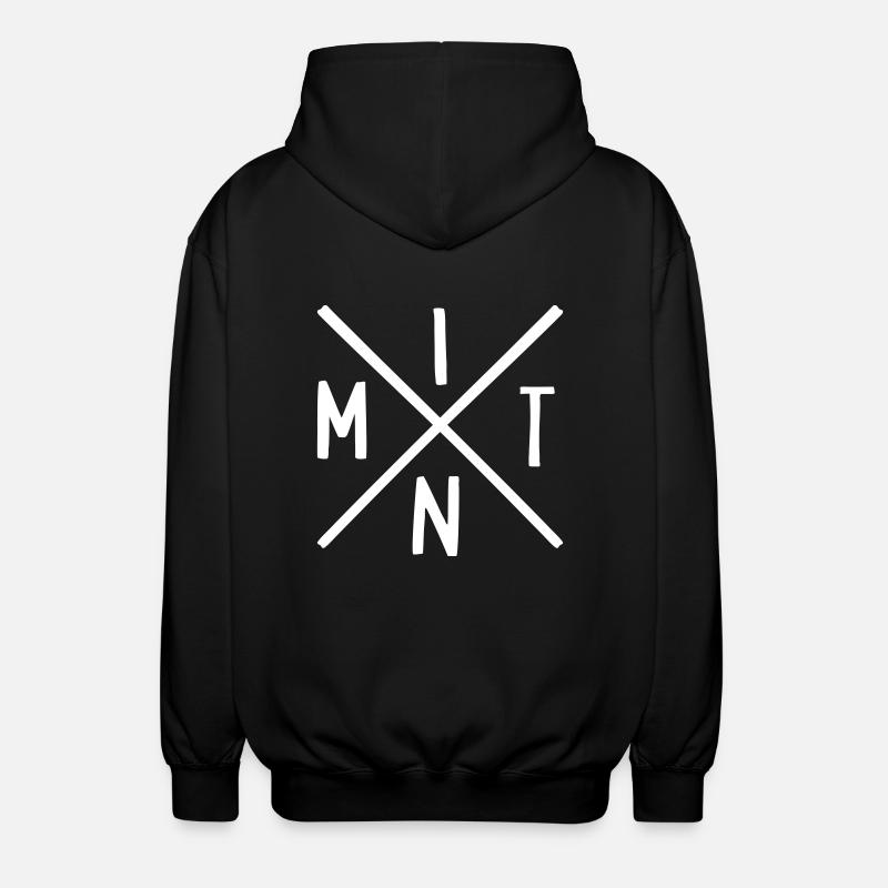 MINT - Unisex Kapuzenjacke - Schwarz