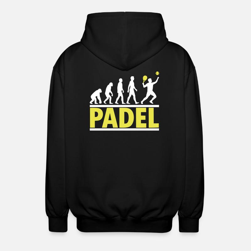 Padel Évolution Sport Raquette - Veste à capuche unisexe - noir